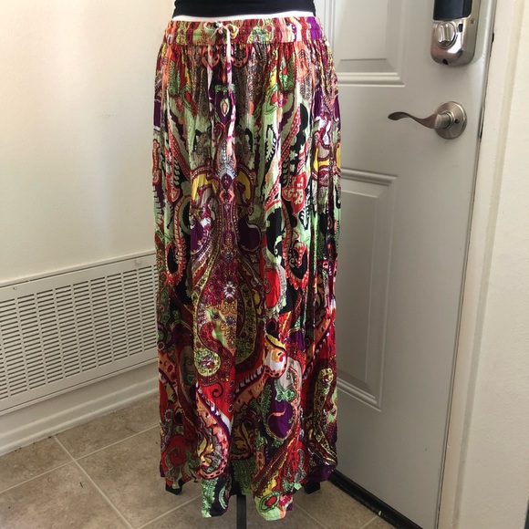 Surrale Springtime Maxi Skirt - Picture 1 of 4